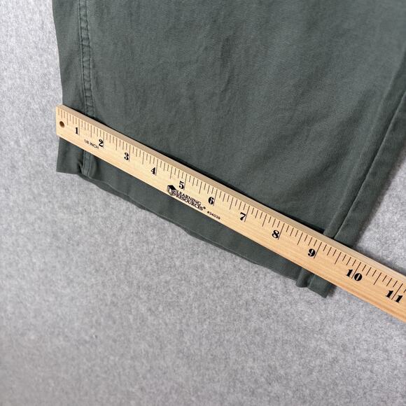 A New Day Pant 12 Green Wide Leg Stretch Trouser Utility Academia Minimal Quiet - Picture 8 of 13